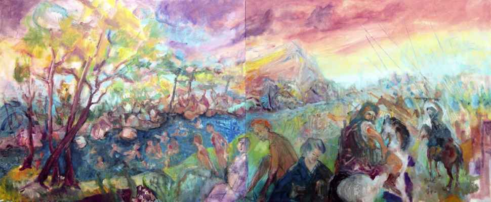 pyvart 20200123 diptyquecezanne 2x50x65 oilcanvas pcpch7 v3n2 web