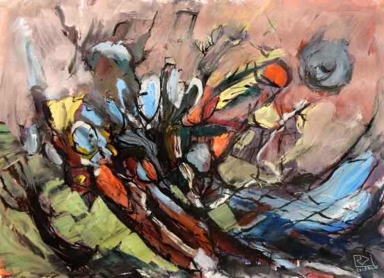 pyvart 20190402 acidflowers03 50x65 acrylicink paikch6 n01 web